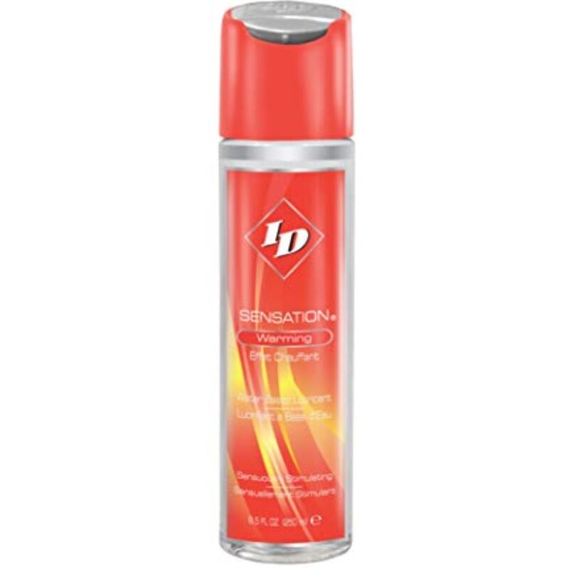 ID SENSATION LUBRIFICANTE BASE DE GUA COM EFEITO CALOR 250 ML