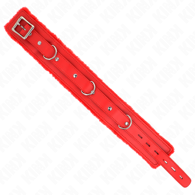 KINK COLAR COM TRELA 65 CM COM RESTRIyoES VERMELHO 36 42 CM X 55 CM