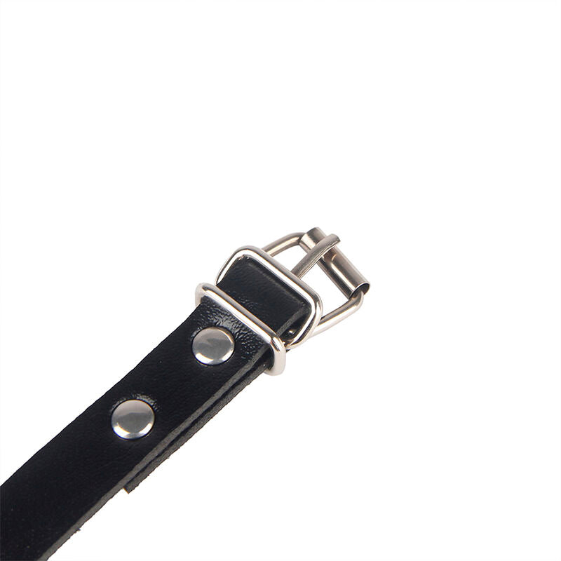 SUBBLIME 953690 ALGEMAS COM CINTO DE BONDAGE PRETO TAMANHO uNICO