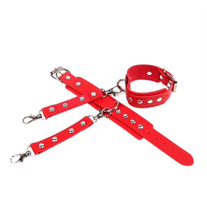SUBBLIME 953706 ALGEMAS COM CINTO BONDAGE VERMELHO TAMANHO uNICO