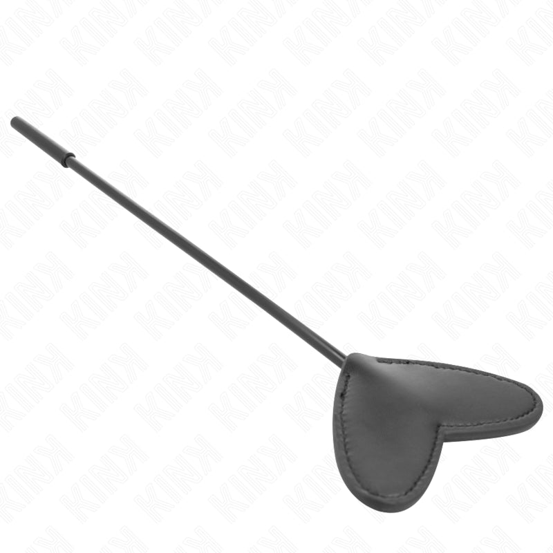 KINK PALETA EM FORMA DE CORAyaO PRETO 33 X 10 CM