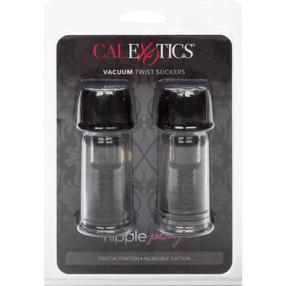 CALEXOTICS VACCUM TWIST ONDAS ESTIMULANTES PARA MAMILOS PRETO