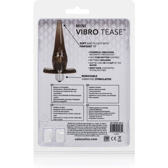 CALEXOTICS MINI VIBRO TEASE PRETO