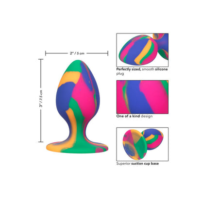 CALEXOTICS CHEEKY MeDIO TIE DYE PLUG ANAL