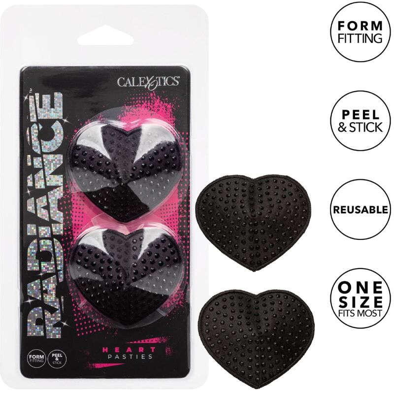 CALEXOTICS RADIANCE PROTETORES DE BICOS DE JoIAS EM FORMA DE CORAO