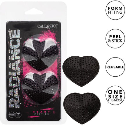 CALEXOTICS RADIANCE PROTETORES DE BICOS DE JoIAS EM FORMA DE CORAO