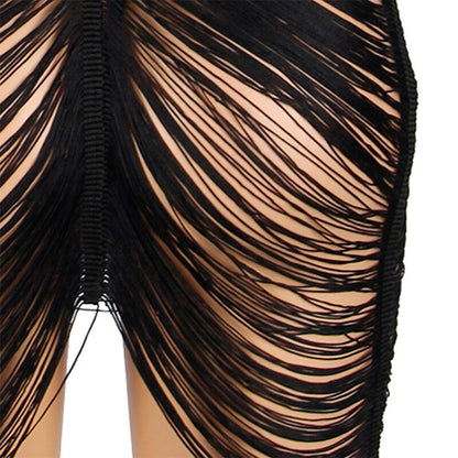 SUBBLIME 954222 VESTIDO DE ALyAS TANGA PRETO S M