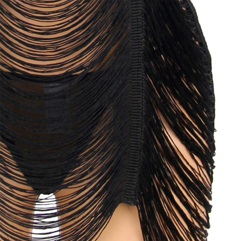 SUBBLIME 954222 VESTIDO DE ALyAS TANGA PRETO S M