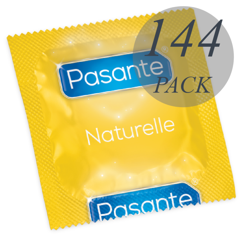 PASANTE DE PRESERVATIVO NATURELLE GAMA 144 UNIDADES