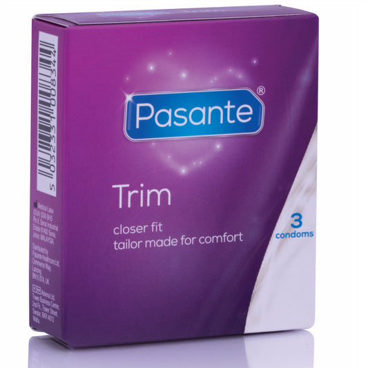 PASANTE THIN TRIM MS THIN PRESERVATIVO DE 3 UNIDADES