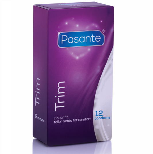 PASANTE PRESERVATIVOS THIN TRIM MS DE 12 UNIDADES