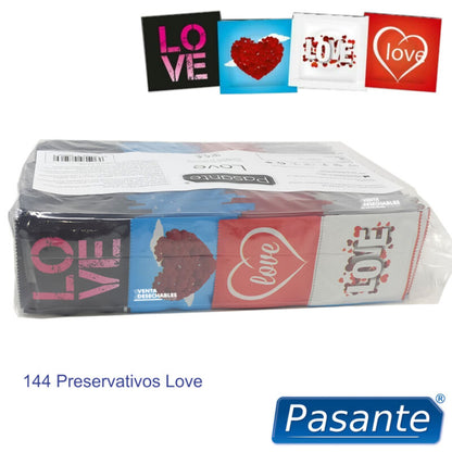 PASANTE SACO DE AMOR DE PRESERVATIVOS 144 UNIDADES