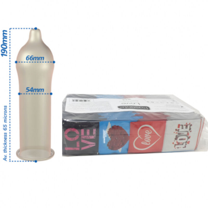 PASANTE SACO DE AMOR DE PRESERVATIVOS 144 UNIDADES