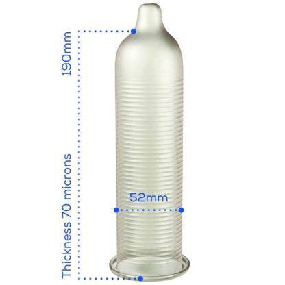 PASANTE SACO EFEITO AQUECIMENTO DE PRESERVATIVOS 144 UNIDADES