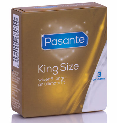 PASANTE PRESERVATIVOS KING SIZE 3 UNIDADES