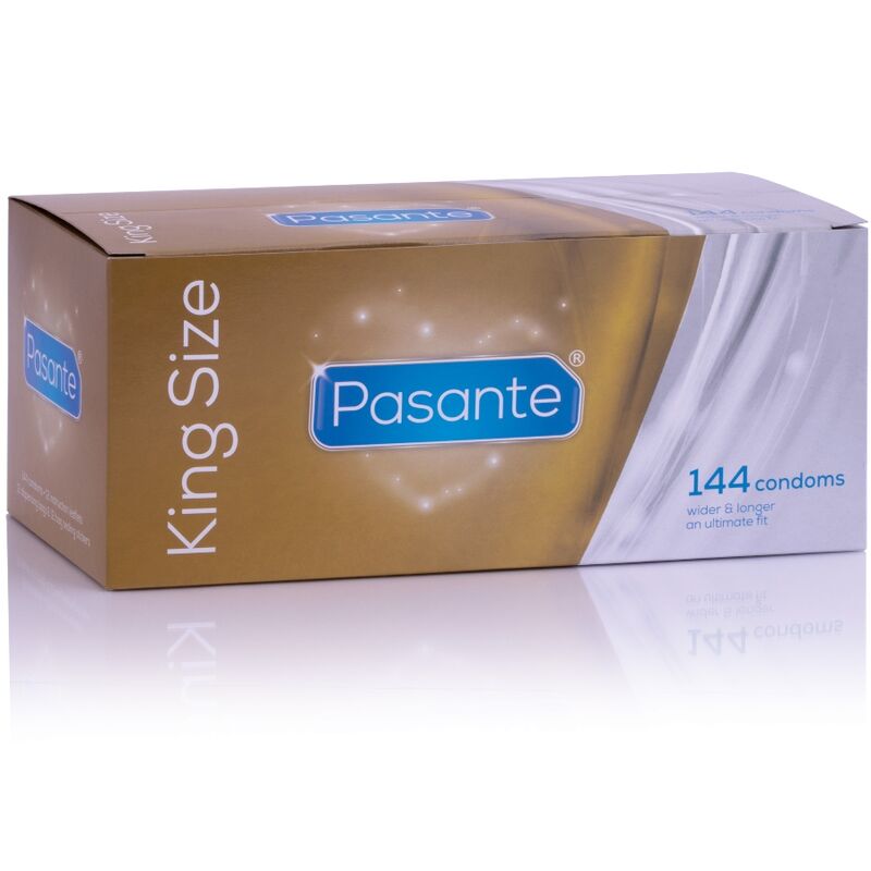 PASANTE PRESERVATIVOS KING SIZE CAIXA 144 UNIDADES