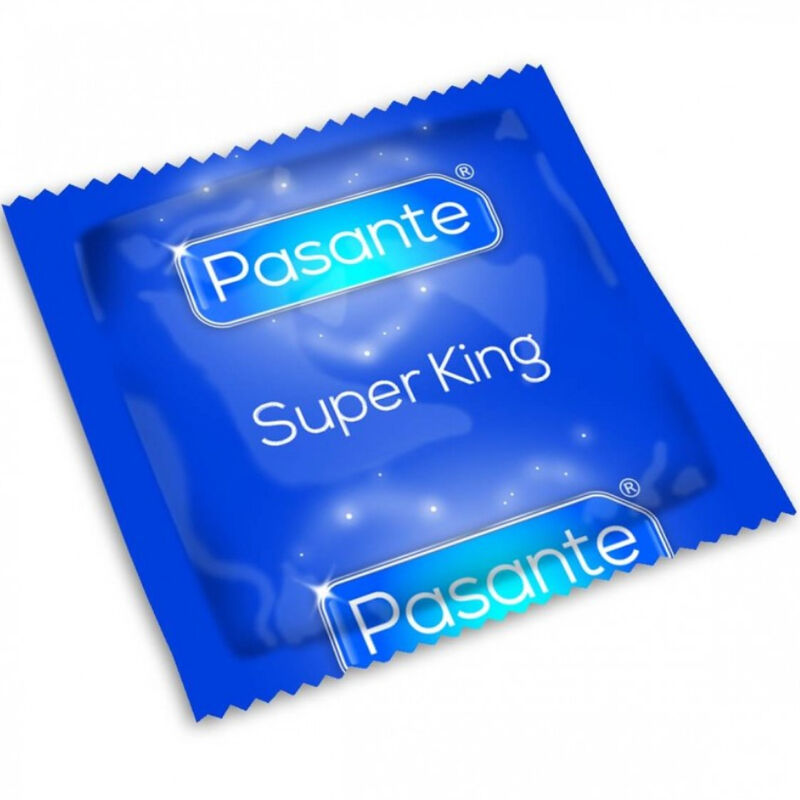 PASANTE SACO TAMANHO PRESERVATIVOS SUPER KING 144 UNIDADES