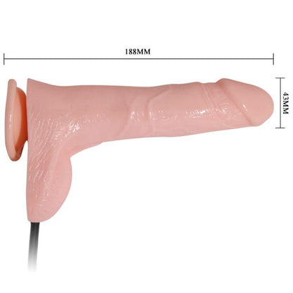 BAILE DILDO VIBRANTE E INFLVEL REALISTA 188 CM