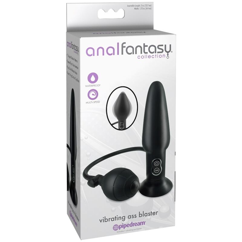 ANAL FANTASY VIBRADOR INFLVEL PLUG