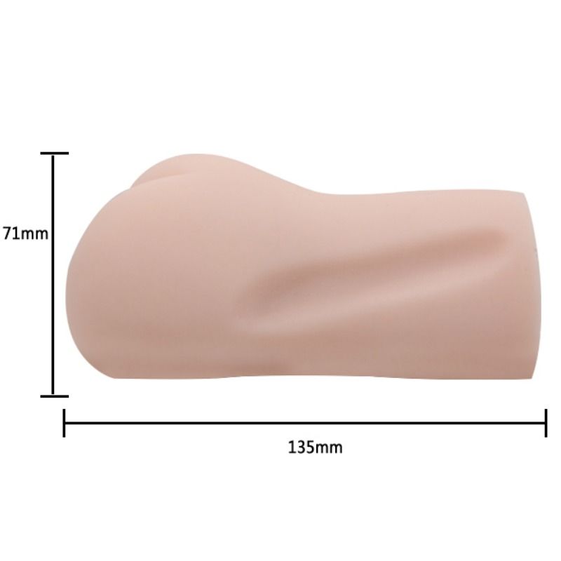 CRAZY BULL MASTURBADOR DE PELE DE GUA ANO MODELO 2