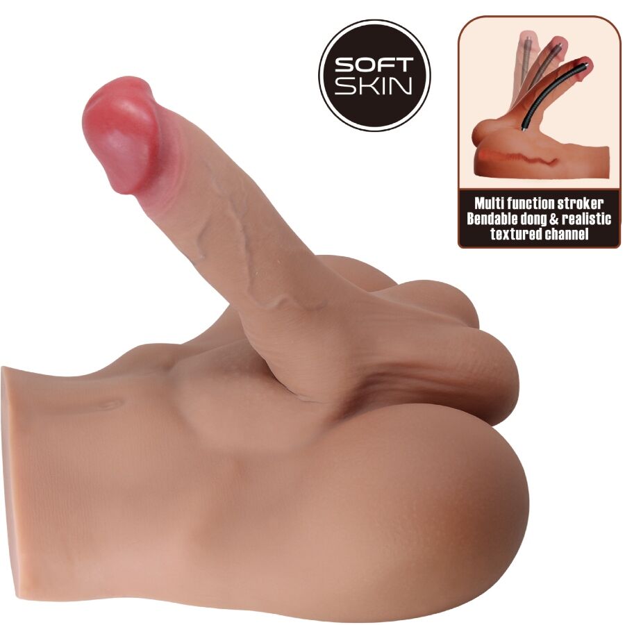 CRAZY BULL MASTURBADOR REALISTA NATURAL RHYNE BACK