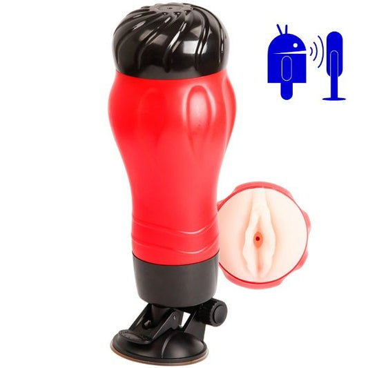 CRAZY BULL FLORA VAGINA COM BASE MASTURBADOR DE VOZ