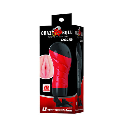 CRAZY BULL FLORA VAGINA COM BASE MASTURBADOR DE VOZ