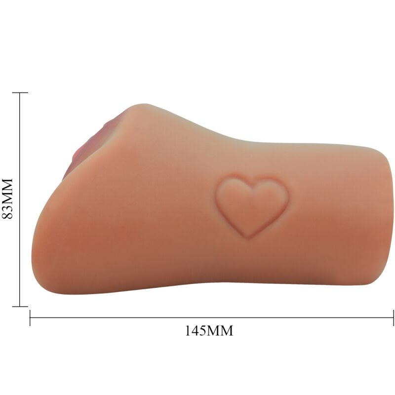 CRAZY BULL DESIGN DE VAGINA E aNUS ESCARLATE COM CARNE DE CORAyaO