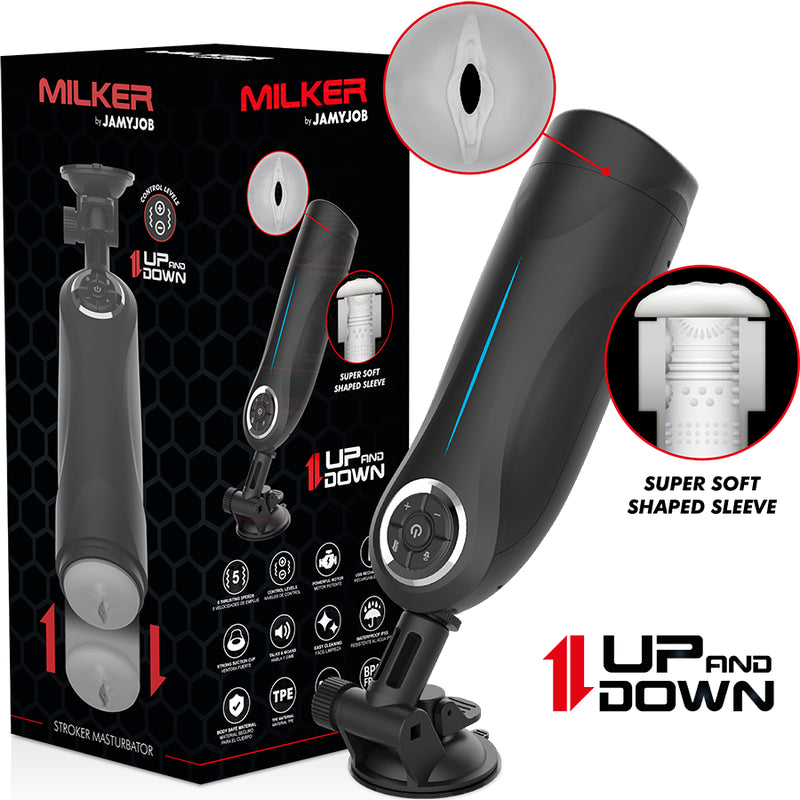JAMYJOB FUNO MILKER STROKER PARA CIMA E PARA BAIXO