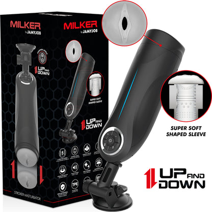 JAMYJOB FUNO MILKER STROKER PARA CIMA E PARA BAIXO