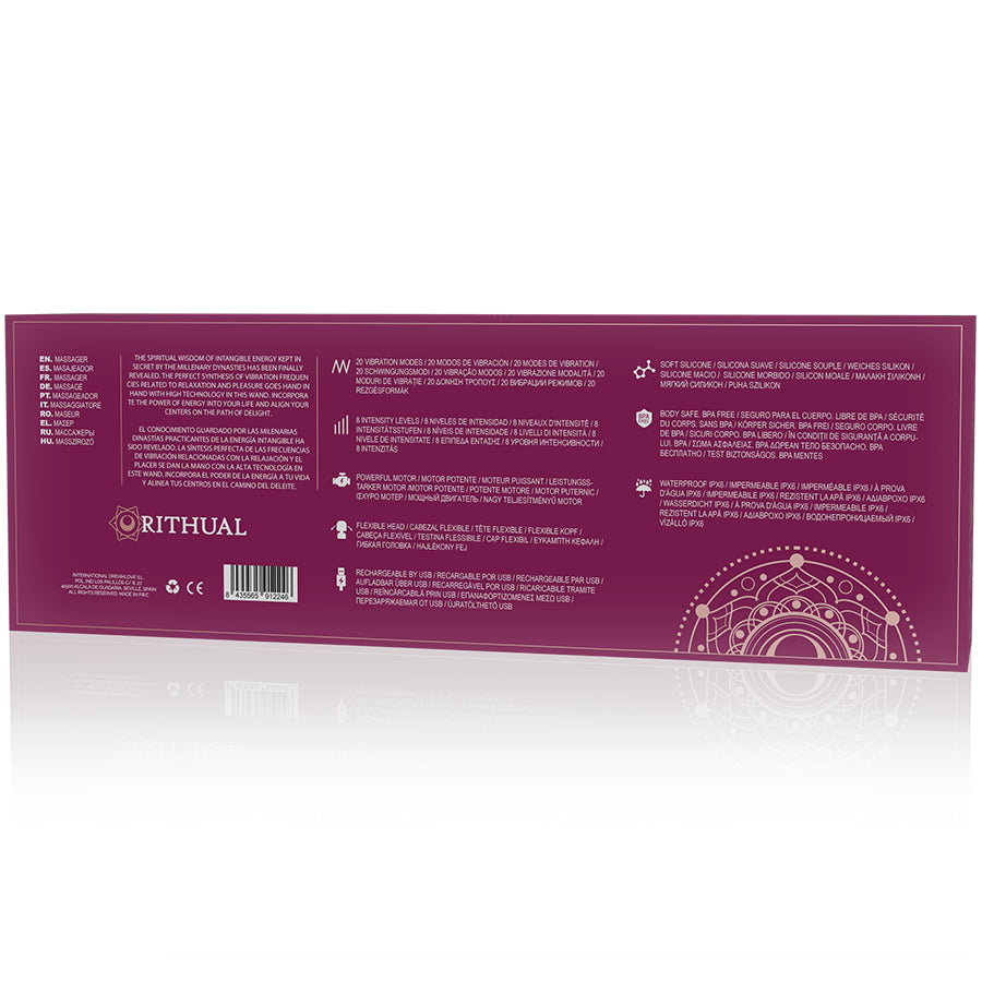 RITHUAL AKASHA WAND RECARGABLE POTENTE 20 ORQUIDEA