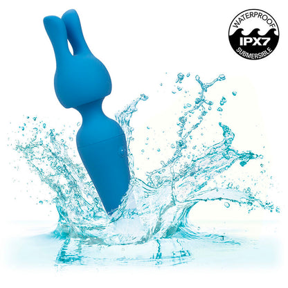 CALEXOTICS COUTURE KIT VIBRADOR WAND 10 VIBRAyoES AZUL