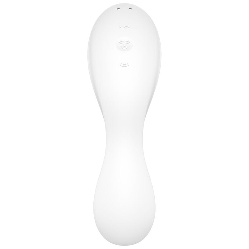 SATISFYER CURVY TRINITY 5 ESTIMULADOR Y VIBRADOR APP AZUL