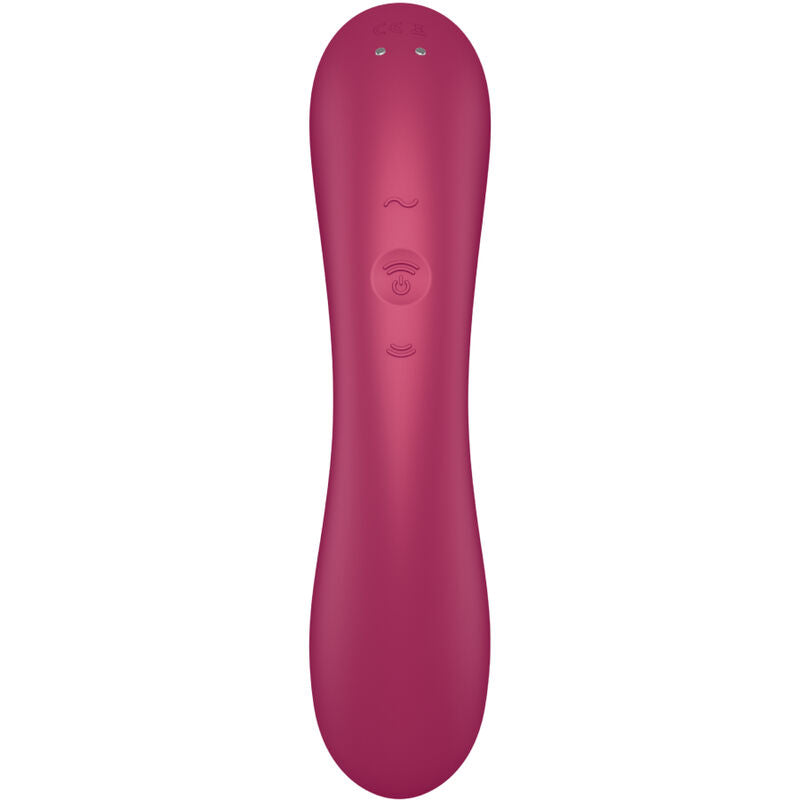 SATISFYER CURVE TRINITY 1 AIR PULSE VIBRATION GRIS