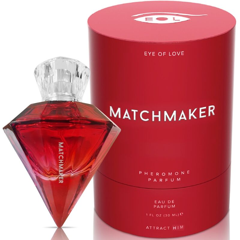 OLHO DE AMOR MATCHMAKER RED DIAMOND FEROMONE PERFUME ATRAIR ELE 30 ML