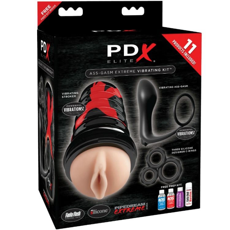 PDX ELITE KIT DE EXPLOSO ASS GASM VAGINA DESIGN