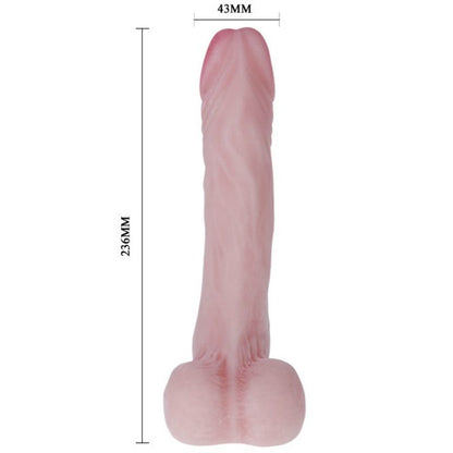 BAILE VIBRADOR DE GALO REALISTA NATURAL