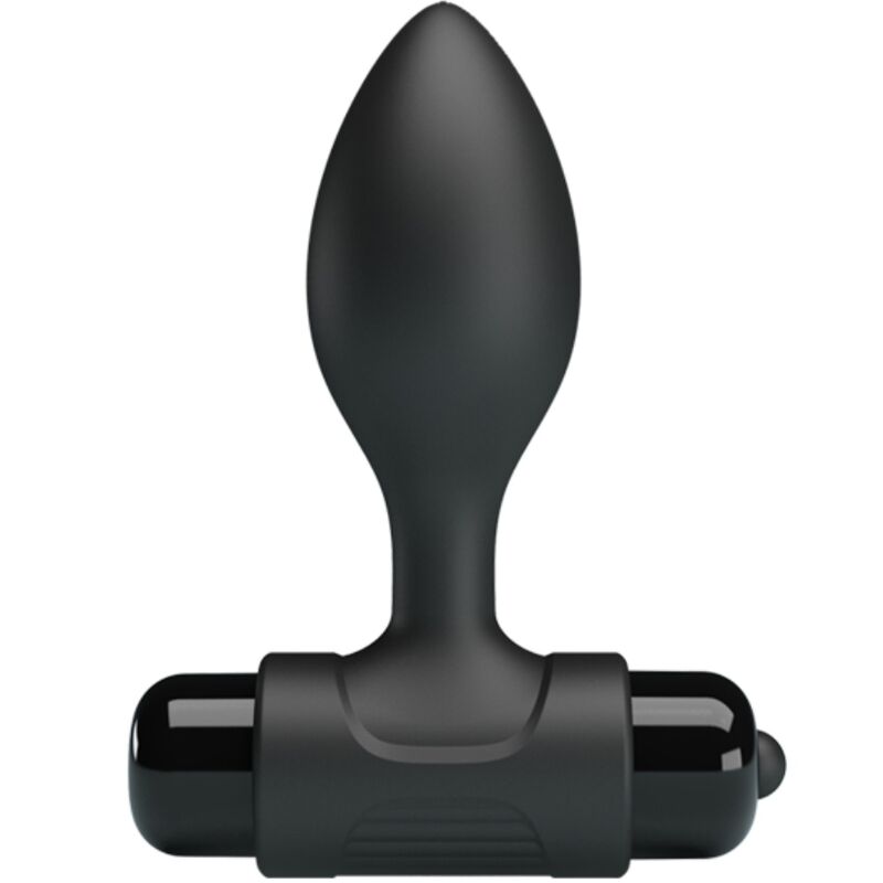 PRETTY LOVE VIBRA BUTT 10 VIBRAyoES PLUG ANAL PRETO
