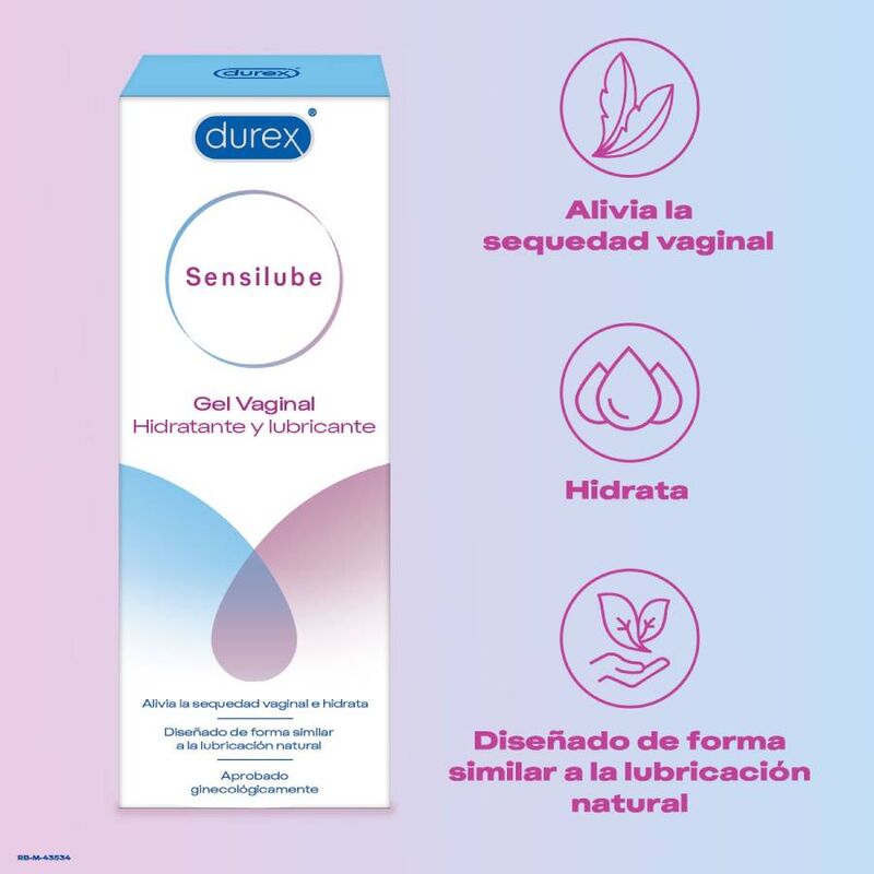 DUREX SENSILUBE GEL LUBRIFICANTE HIDRATANTE 40 ML