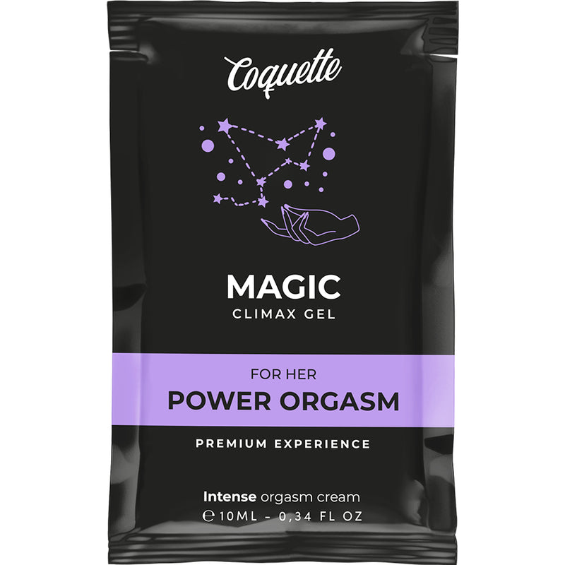 COQUETTE CHIC DESIRE POCKET MAGIC CLIMAX GEL PARA SEU ORGASMO GEL DE MELHORIA 10 ML