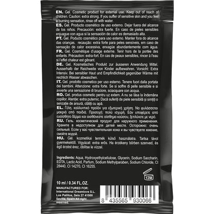 COQUETTE CHIC DESIRE POCKET MAGIC CLIMAX GEL PARA SEU ORGASMO GEL DE MELHORIA 10 ML