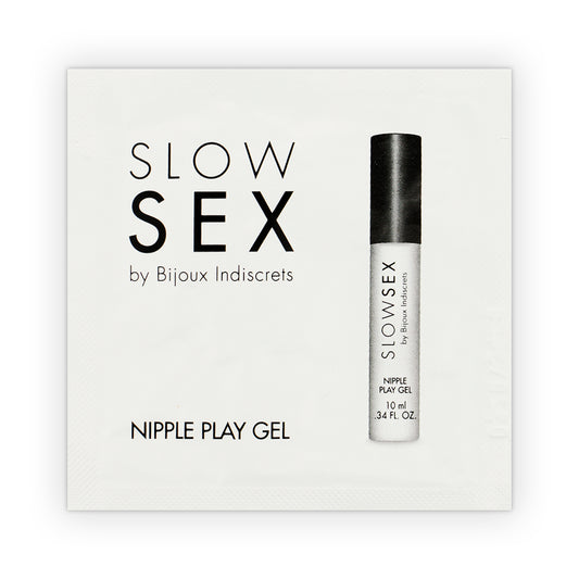 BIJOUX SLOW SEX NIPPLE GEL ESTIMULANTE NIPPLE PLAY GEL DE DOSE uNICA