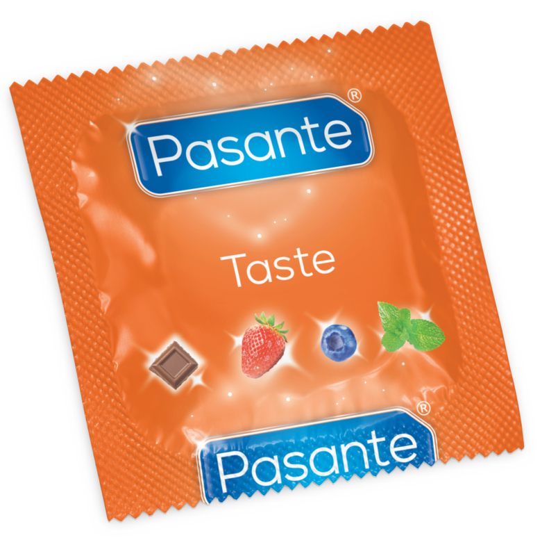 PASANTE DE PRESERVATIVOS SABORES 12 UNIDADES