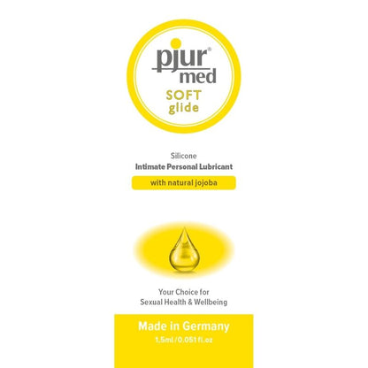 PJUR LUBRIFICANTE DE SILICONE MED SOFT GLIDE 15 ML