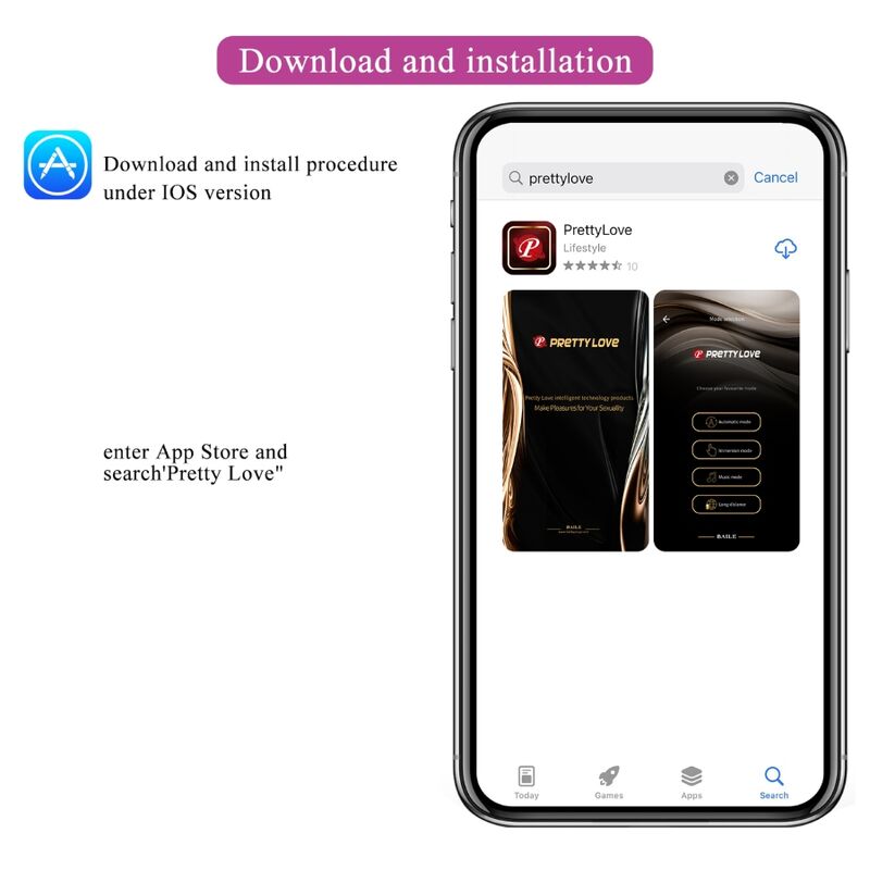 PRETTY LOVE FISHERMAN OVO VIBRAToRIO CONTROLADO POR APLICATIVO LILA