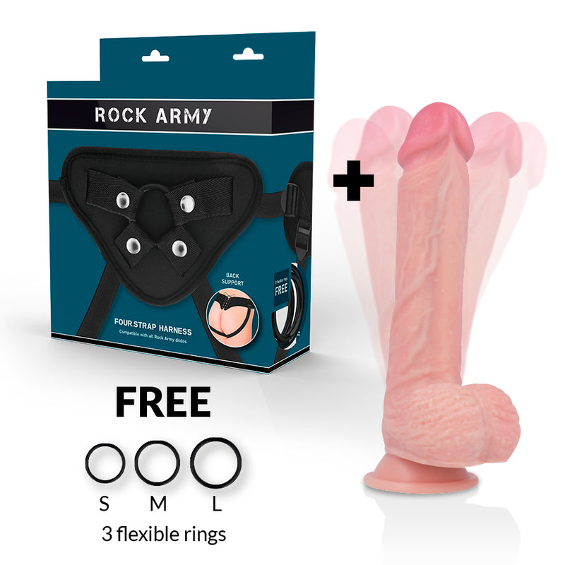 ROCKARMY ARNeS ROTADOR E VIBRADOR HAWK 22 CM O 46 CM