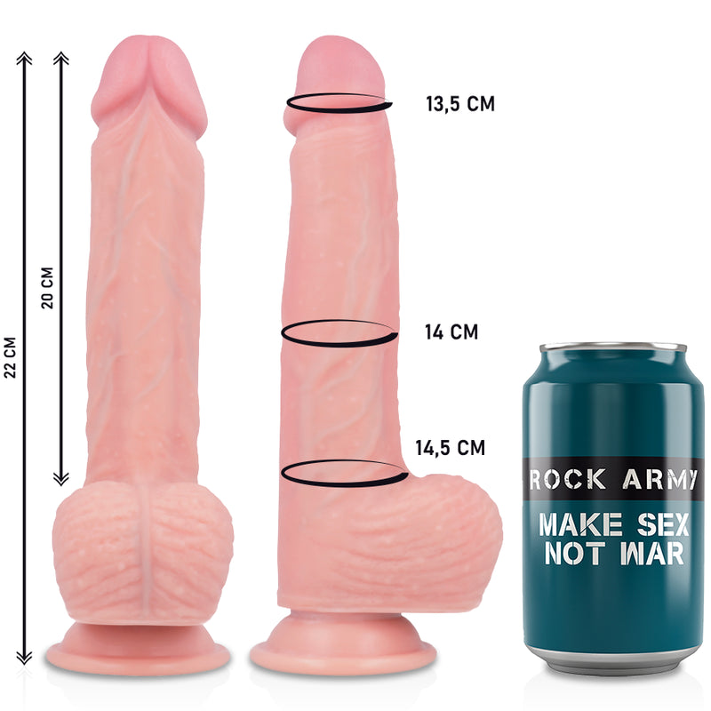 ROCKARMY ARNeS ROTADOR E VIBRADOR HAWK 22 CM O 46 CM