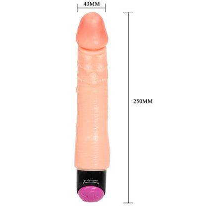 BAILE VIBRADOR REALISTA FLEXiVEL 25 CM