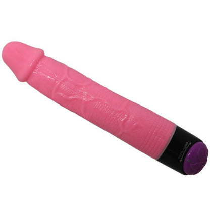 BAILE VIBRADOR SEXO REALISTA COLORIDO ROSA 23 CM