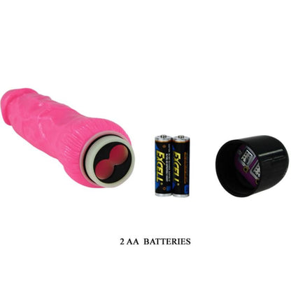 BAILE VIBRADOR SEXO REALISTA COLORIDO ROSA 24 CM